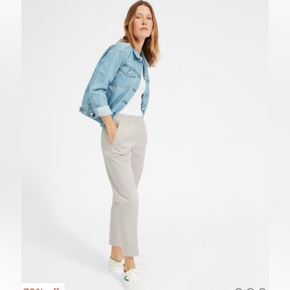 BNWT Everlane easy chinos in stone